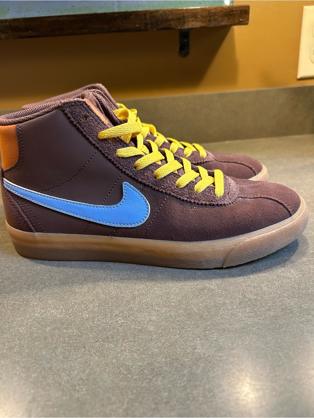 Why So Sad? x Nike Women’s Bruin High SB ‘The Predatory Bird’ Shoes